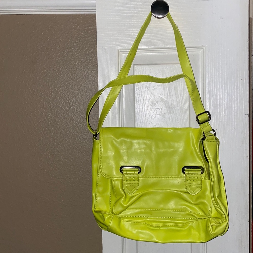 Highlighter Yellow Purse